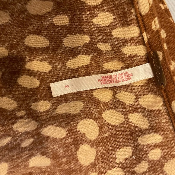 Free People fawn printed shorts set with vest - Picture 6 of 6